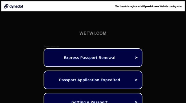 wetwi.com