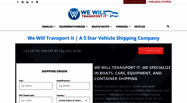 wewilltransportit.com