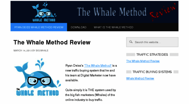 whalemethod.com