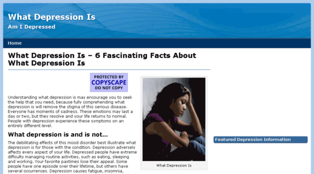 whatdepressionis.com