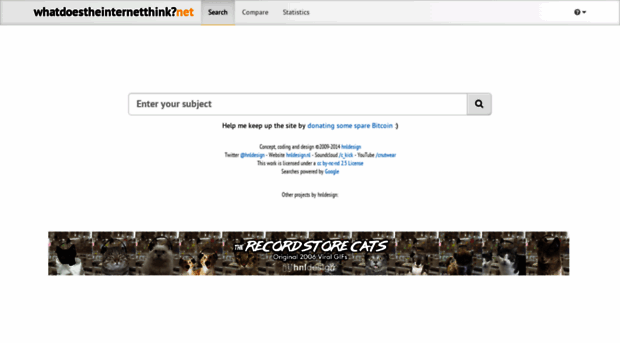 whatdoestheinternetthink.net