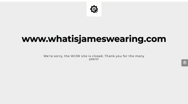whatisjameswearing.com