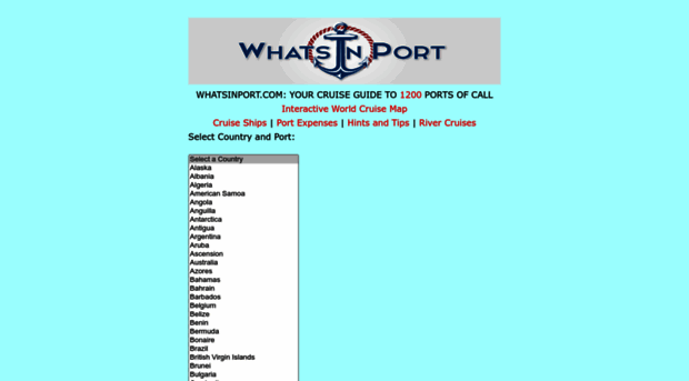 whatsinport.com