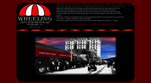 wheelingtentandawning.com