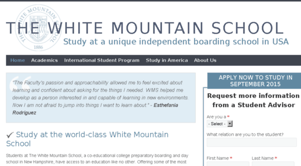 whitemountain.studyinternational.com