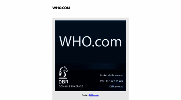 who.com