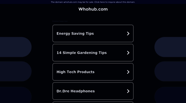 whohub.com