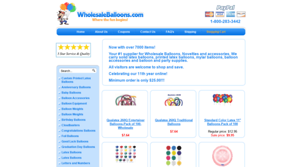 wholesaleballoons.com