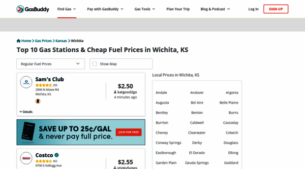 wichitagasprices.com