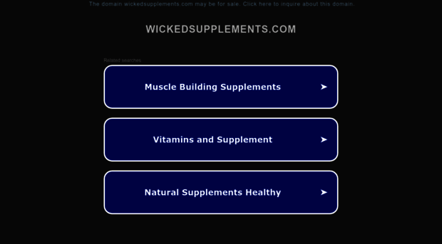 wickedsupplements.com