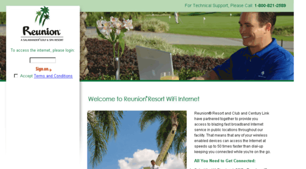 wifi.reunionresort.com