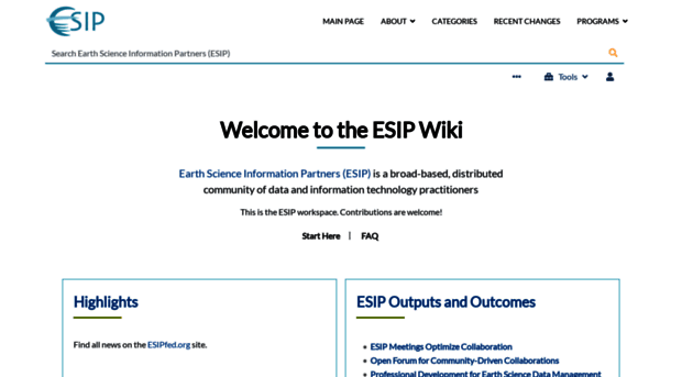 wiki.esipfed.org