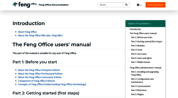 wiki.fengoffice.com