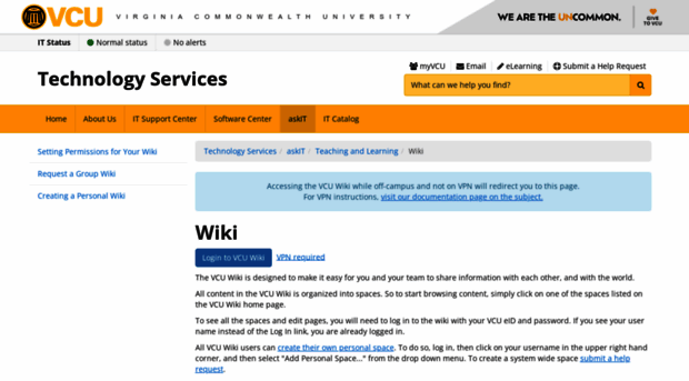 wiki.vcu.edu