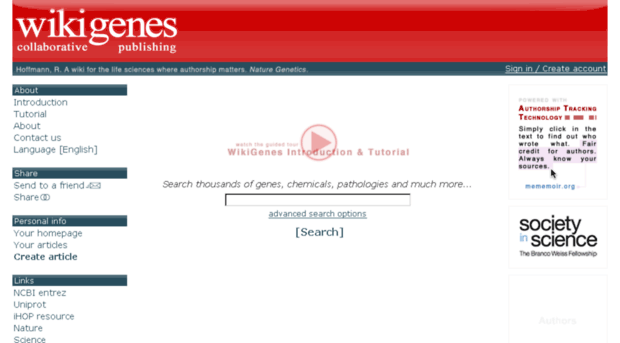 wikigenes.com
