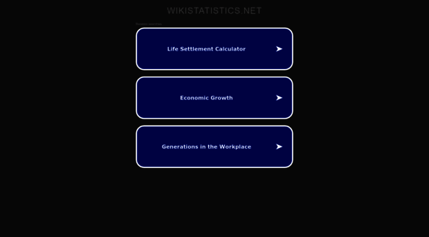wikistatistics.net