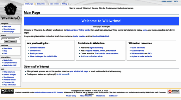 wikiwrimo.org