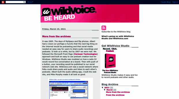 wildvoice.com
