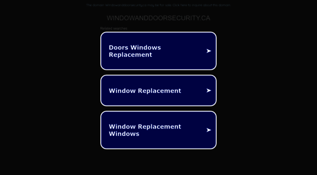 windowanddoorsecurity.ca