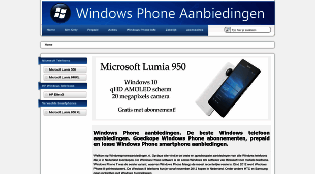 windowsphoneaanbiedingen.nl