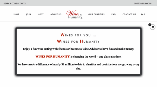 winesforhumanity.com