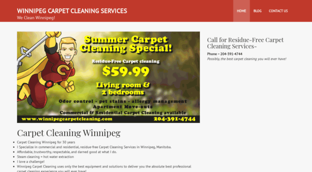 winnipegcarpetcleaning.com