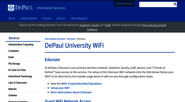 wireless.depaul.edu