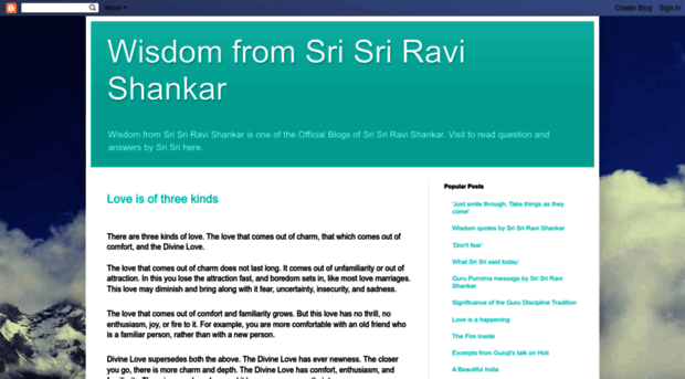 wisdomfromsrisriravishankar.blogspot.in