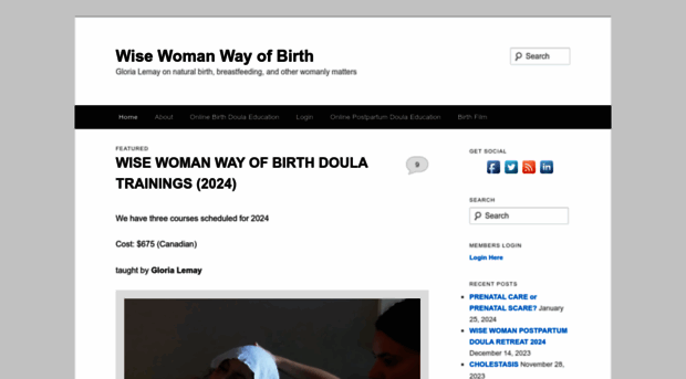 wisewomanwayofbirth.com