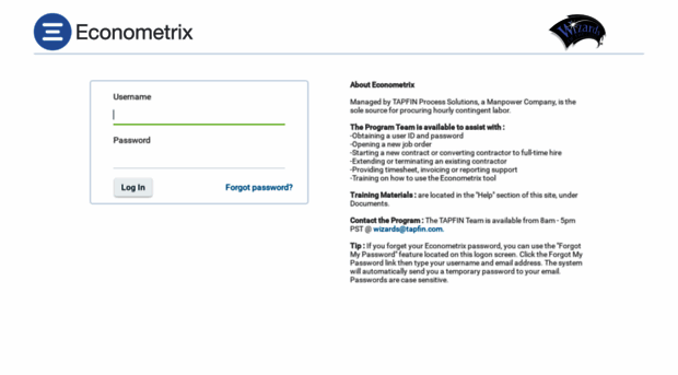 wizards.econometrix.com