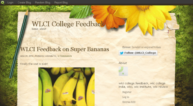 wlcicollegefeedback.blog.com