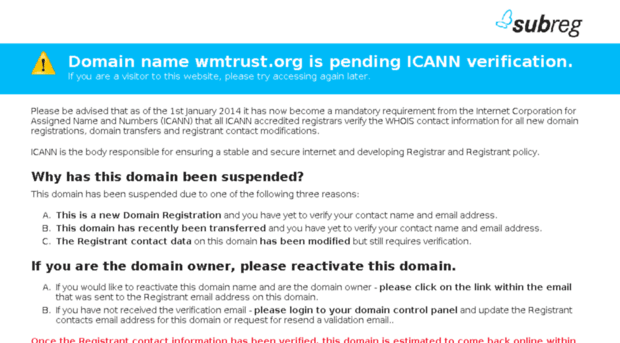 wmtrust.org