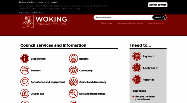 woking.gov.uk