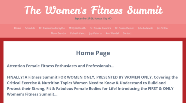 womensfitnesssummit.com