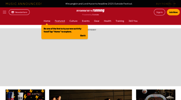 womensrunning.com