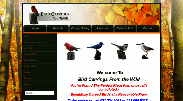 woodcarvedbirds.com