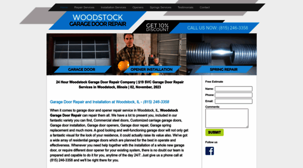 woodstockgaragedoorrepair.biz