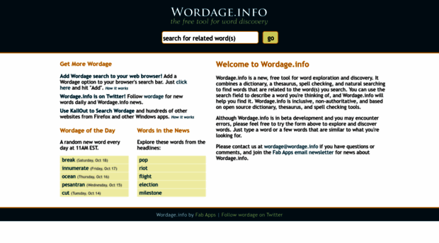 wordage.info