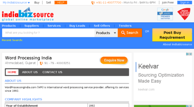 wordprocessingindia.indiabizsource.com