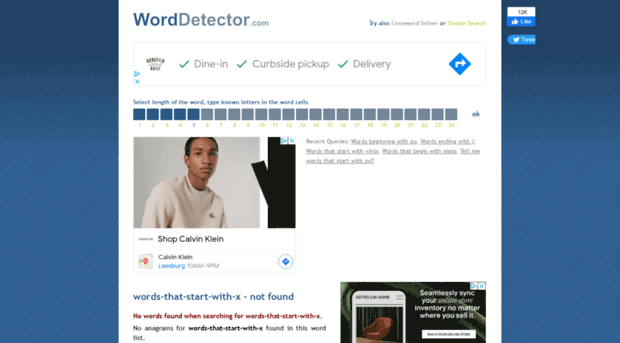 words-that-start-with-x.worddetector.com