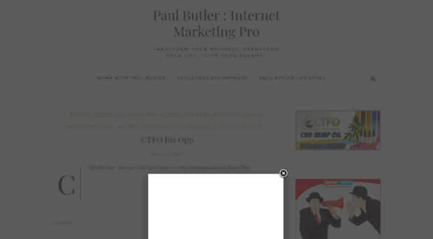 workwithpaulbutler.com