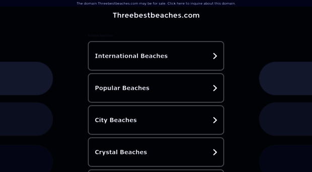 worldbeaches.threebestbeaches.com