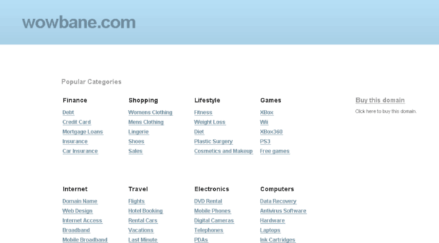 wowbane.com