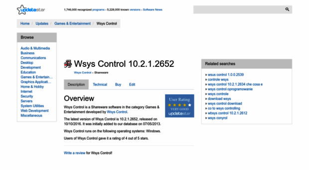wsys-control.updatestar.com