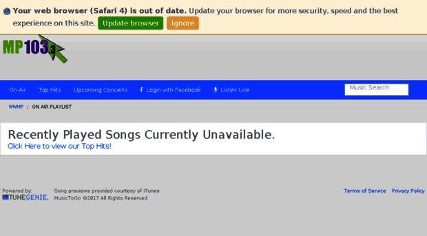 wwmp.tunegenie.com