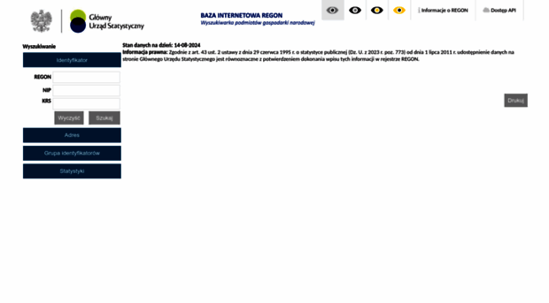wyszukiwarkaregon.stat.gov.pl