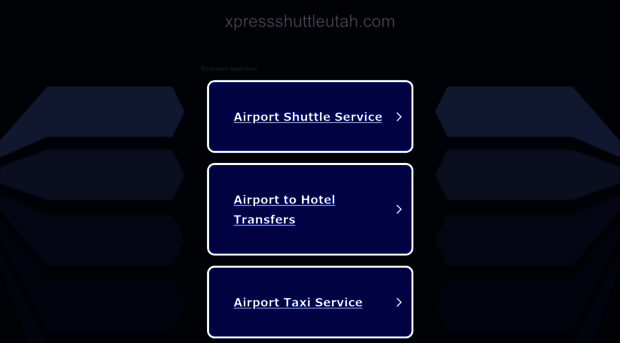 xpressshuttleutah.com