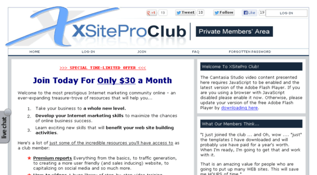 xsiteproclub.com