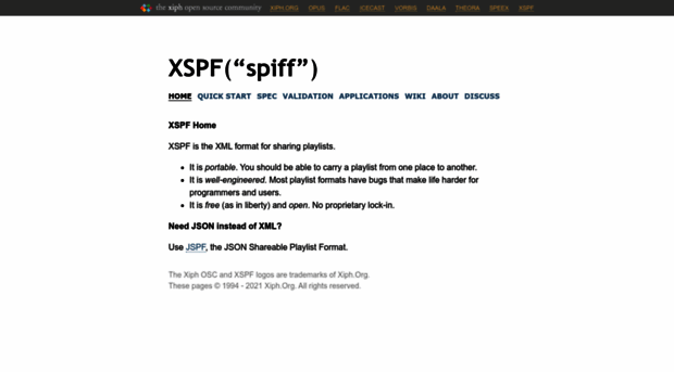 xspf.org