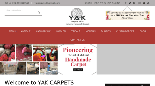 yakcarpet.com